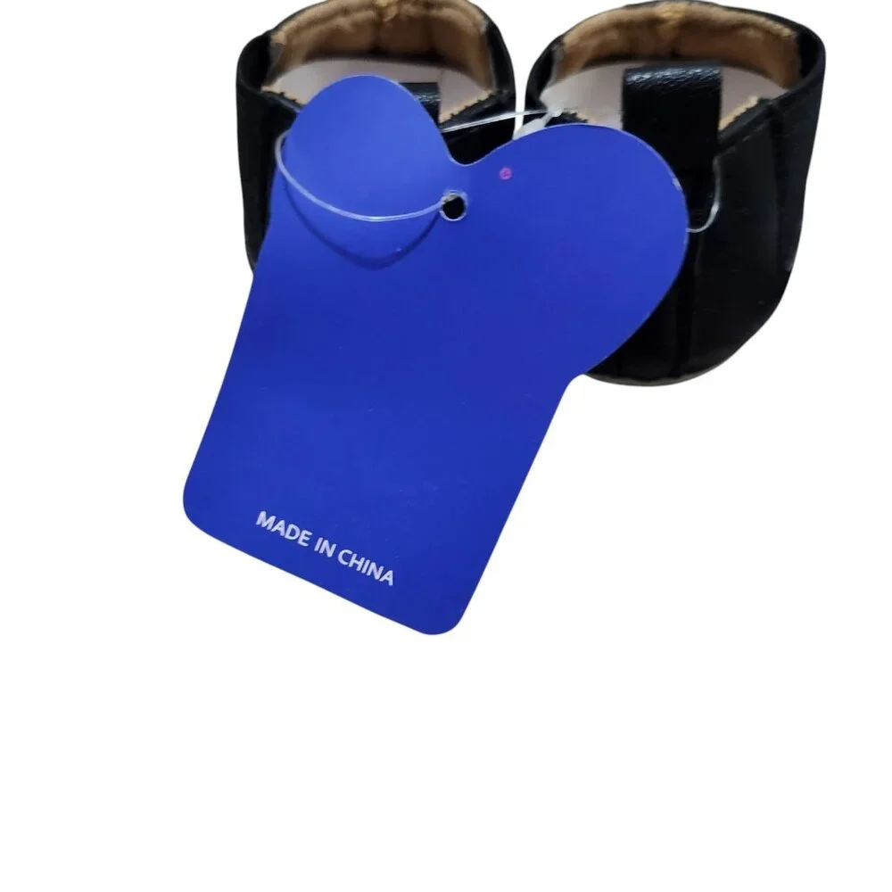 LOT OF 2 Toddler Size 3 Girl Shoes Soft Sole Anti-slip‎ Sneakers Black White